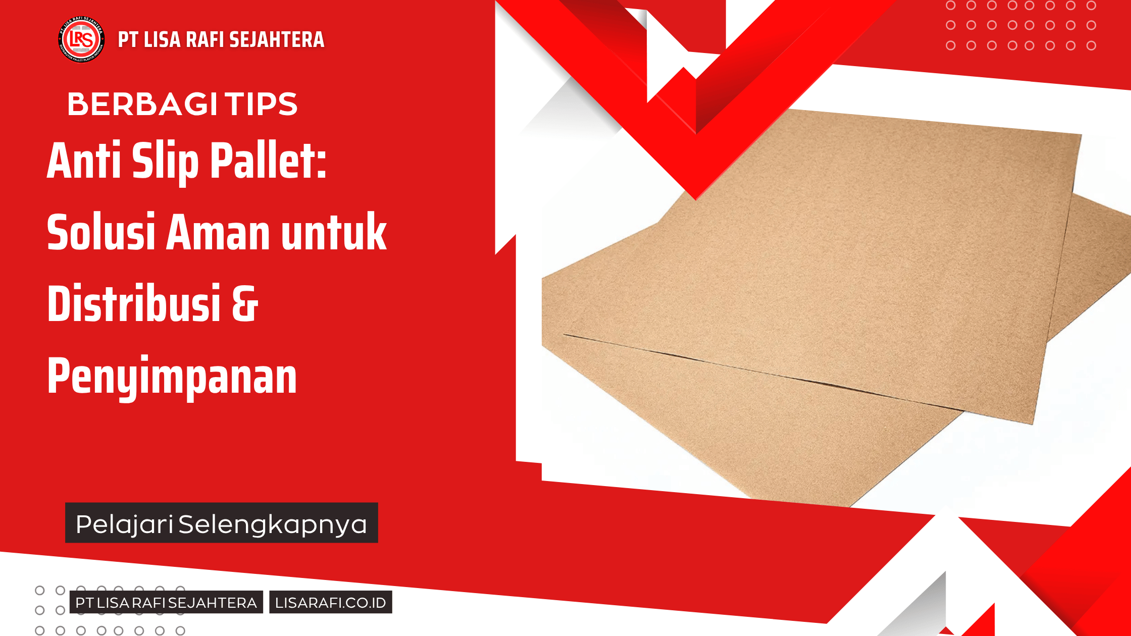 Anti Slip Pallet: Solusi Aman untuk Distribusi & Penyimpanan