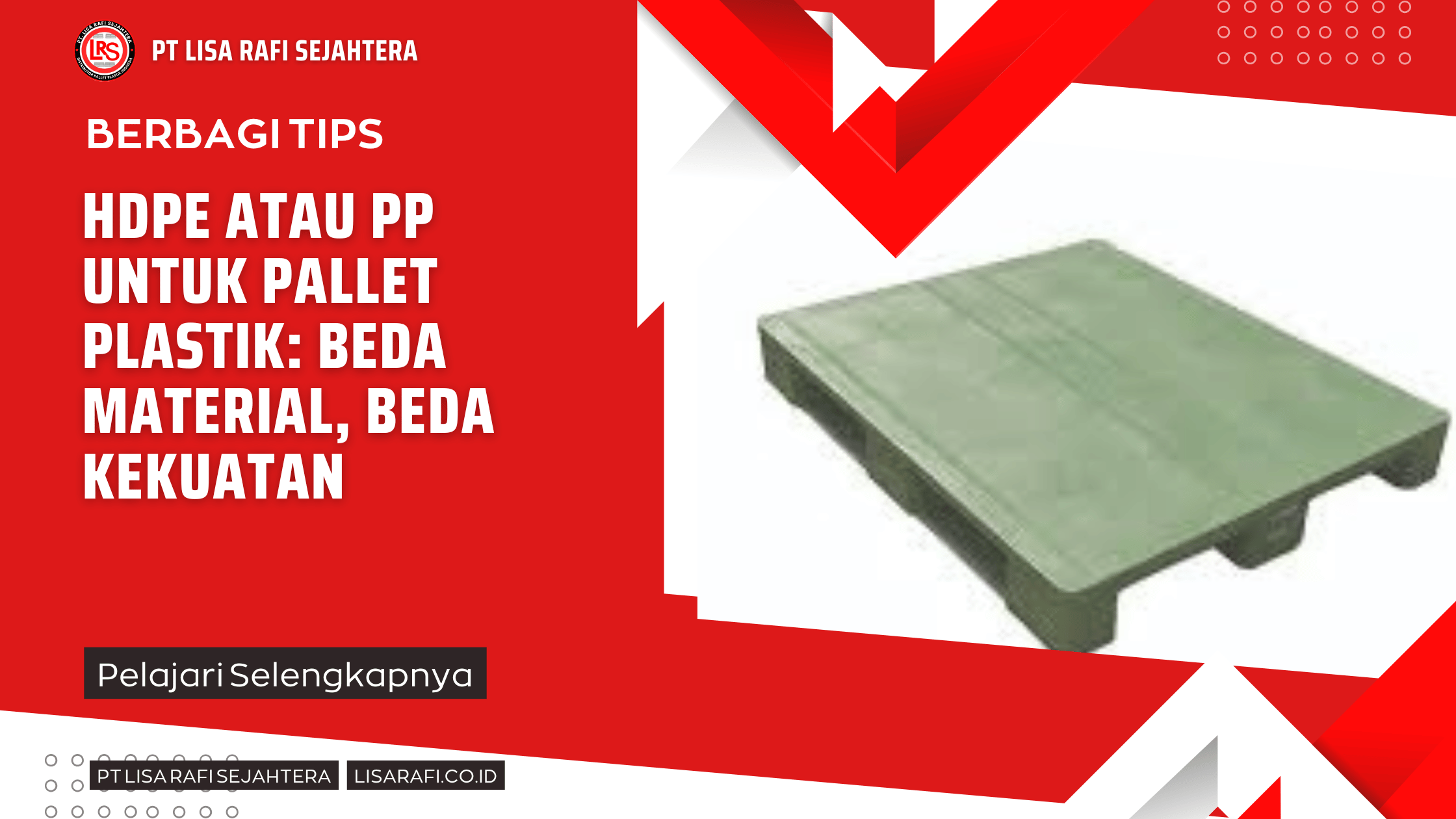 HDPE atau PP untuk Pallet Plastik: Beda Material, Beda Kekuatan