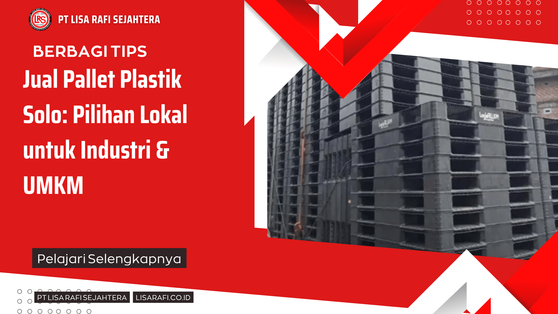 Jual Pallet Plastik Solo: Pilihan Lokal untuk Industri & UMKM