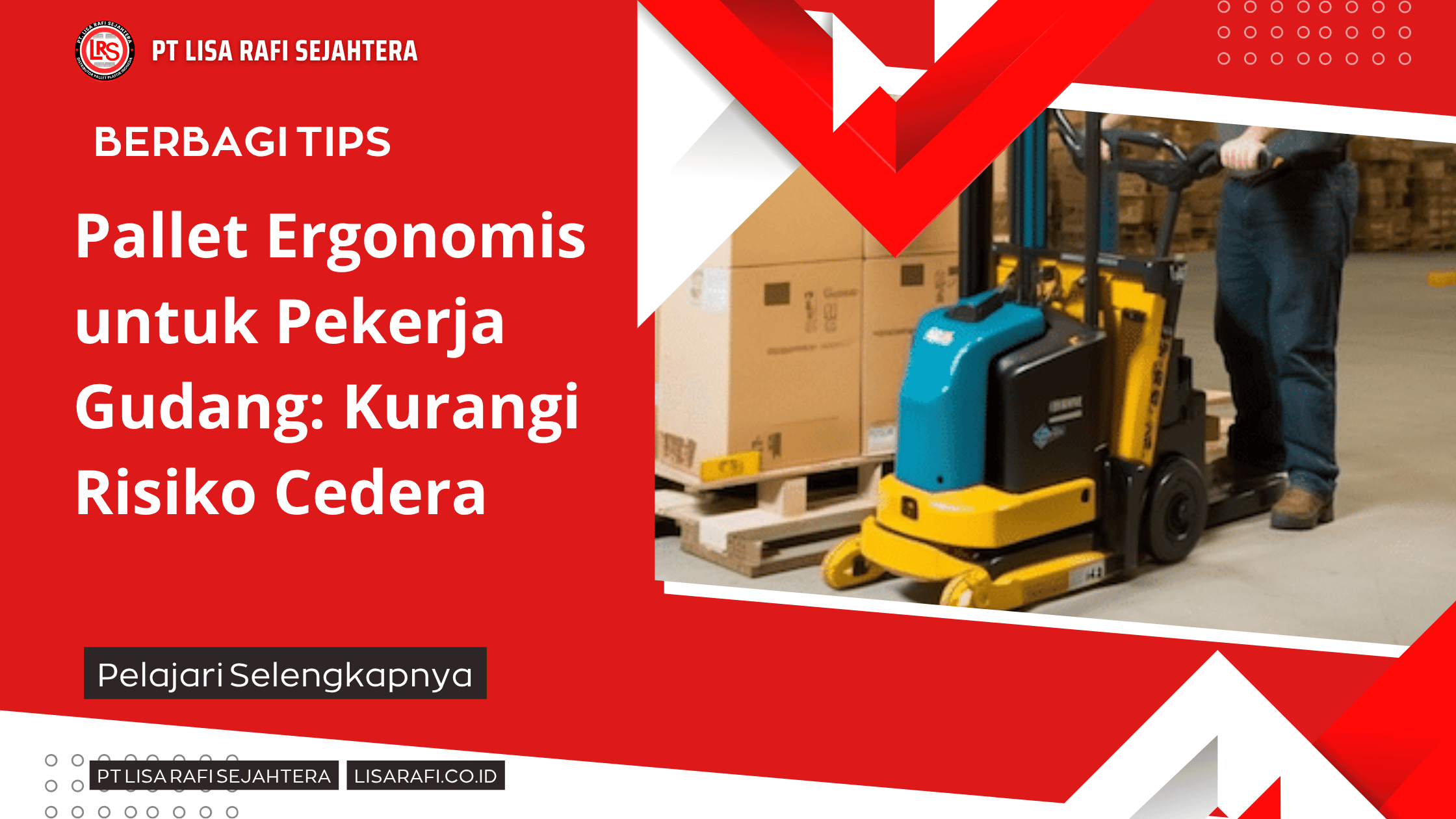 Pallet Ergonomis untuk Pekerja Gudang_ Kurangi Risiko Cedera