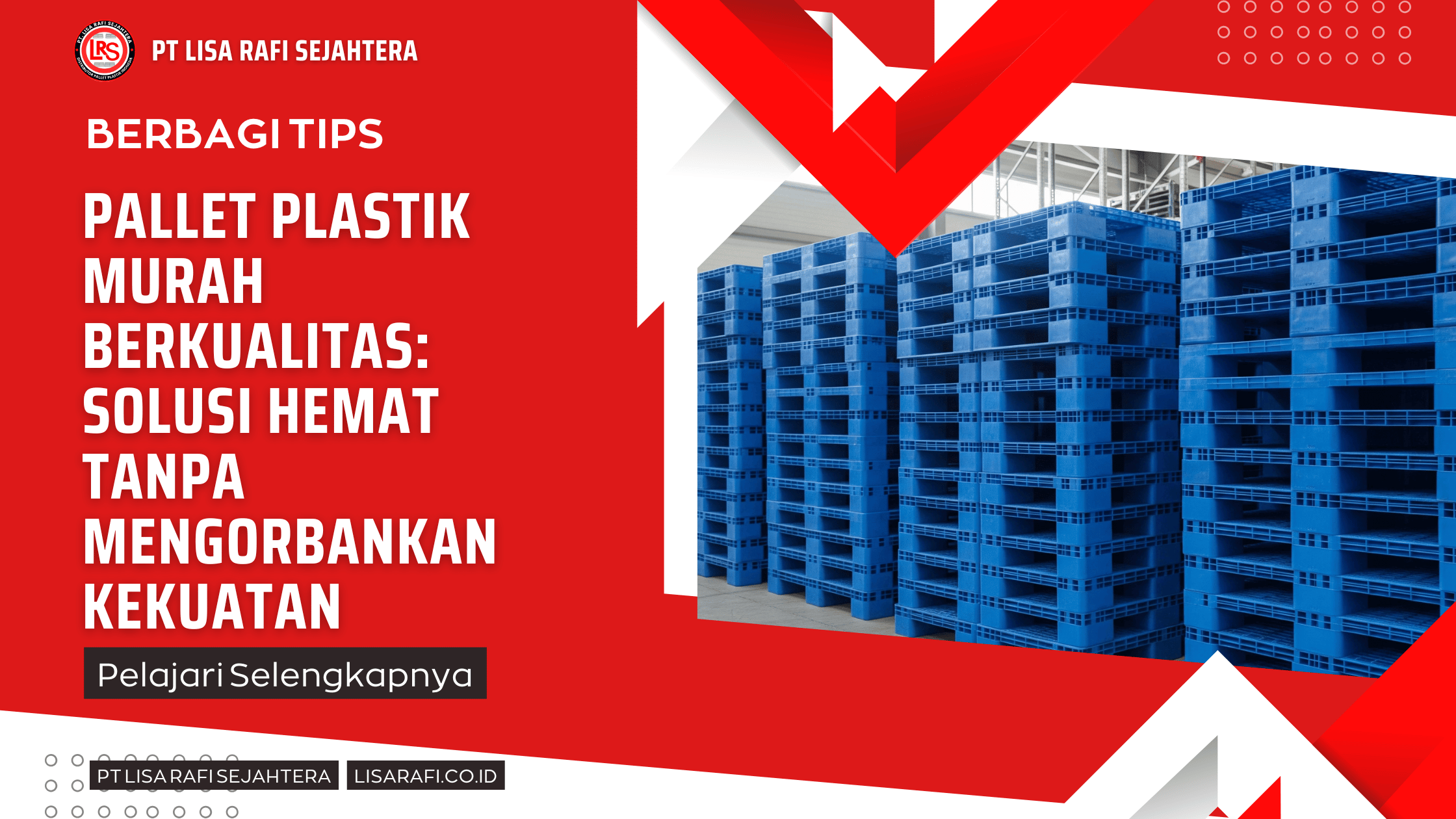 Pallet Plastik Murah Berkualitas Solusi Hemat Tanpa Mengorbankan Kekuatan