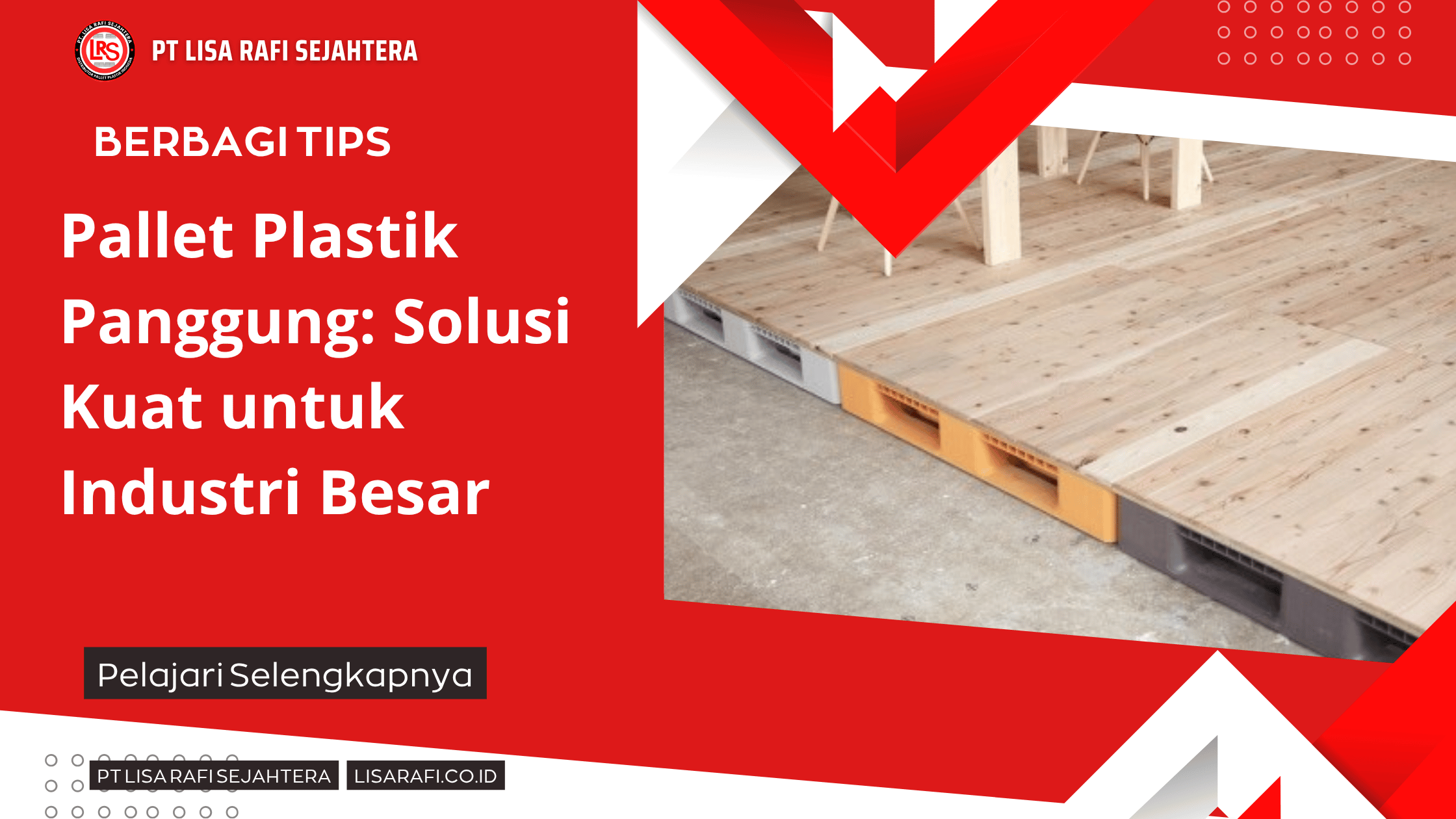 Pallet Plastik Panggung_ Solusi Kuat untuk Industri Besar