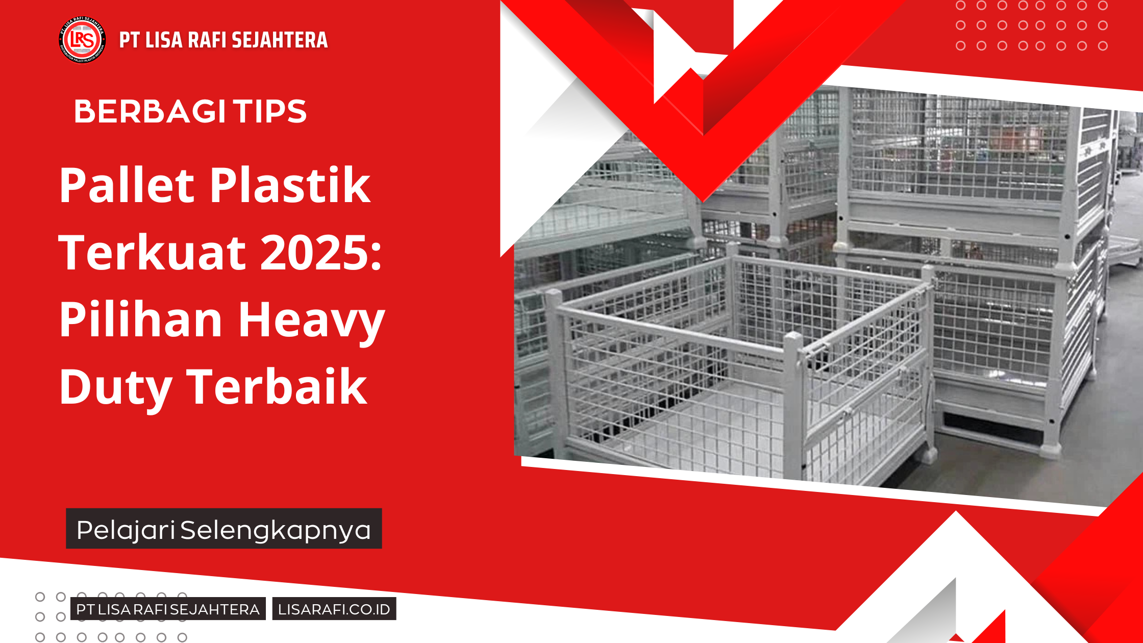 Pallet Plastik Terkuat 2025 Pilihan Heavy Duty Terbaik