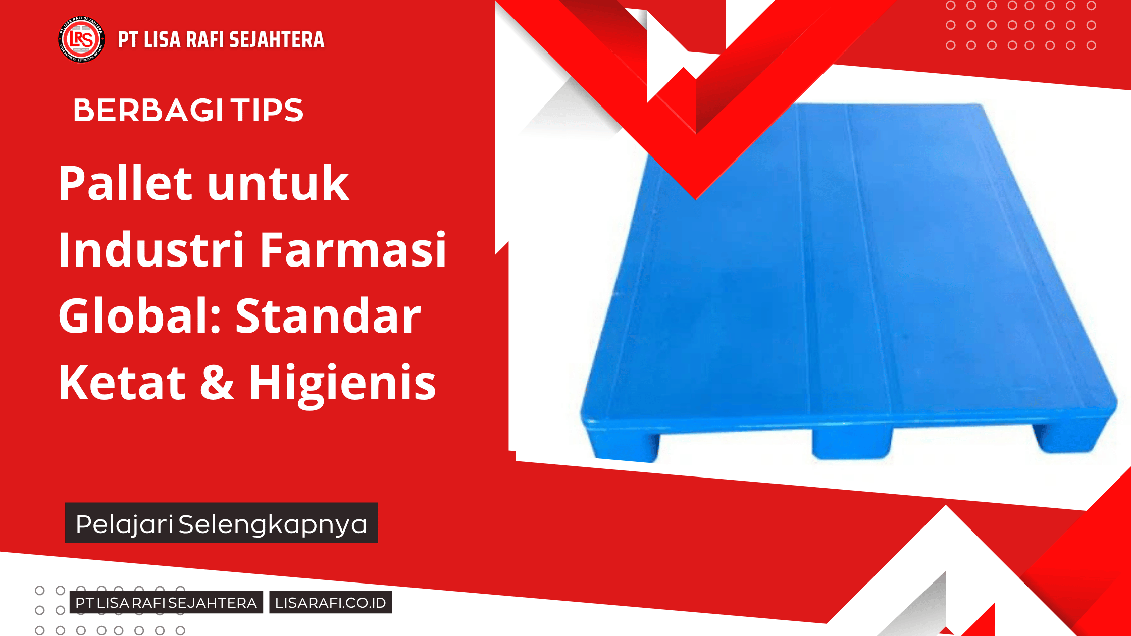 Pallet untuk Industri Farmasi Global_ Standar Ketat & Higienis