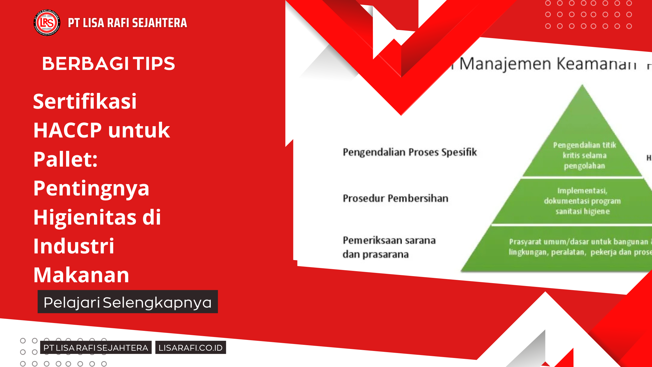 Sertifikasi HACCP untuk Pallet Pentingnya Higienitas di Industri Makanan