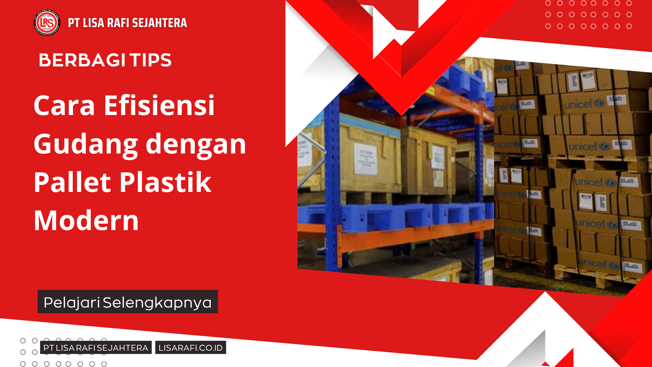 Cara Efisiensi Gudang dengan Pallet Plastik Modern